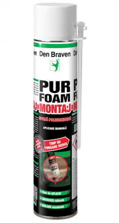 Amenajari Pentru Interior - PU369237 SPUMA POLIURETANICA PUR FOAM PAI 700ML DENBRAVEN
