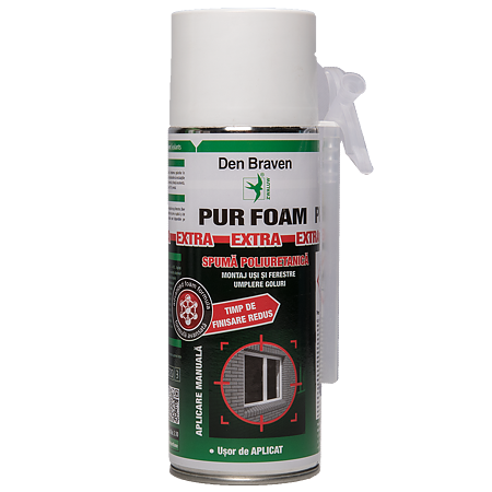 Amenajari Pentru Interior - PU369501 SPUMA POLIURETANICA PUR FOAM PAI 300ML DENBRAVEN