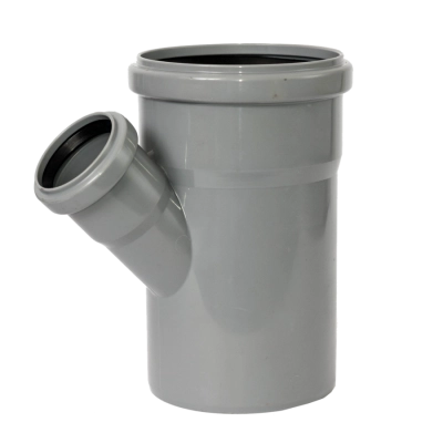 Fitinguri din PVC pentru canalizari exterioare - RAMIFICATIE PVC GRI 110-75-45