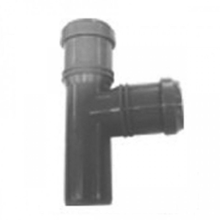 Fitinguri din PVC pentru canalizari exterioare - RAMIFICATIE PVC GRI 40-40-87