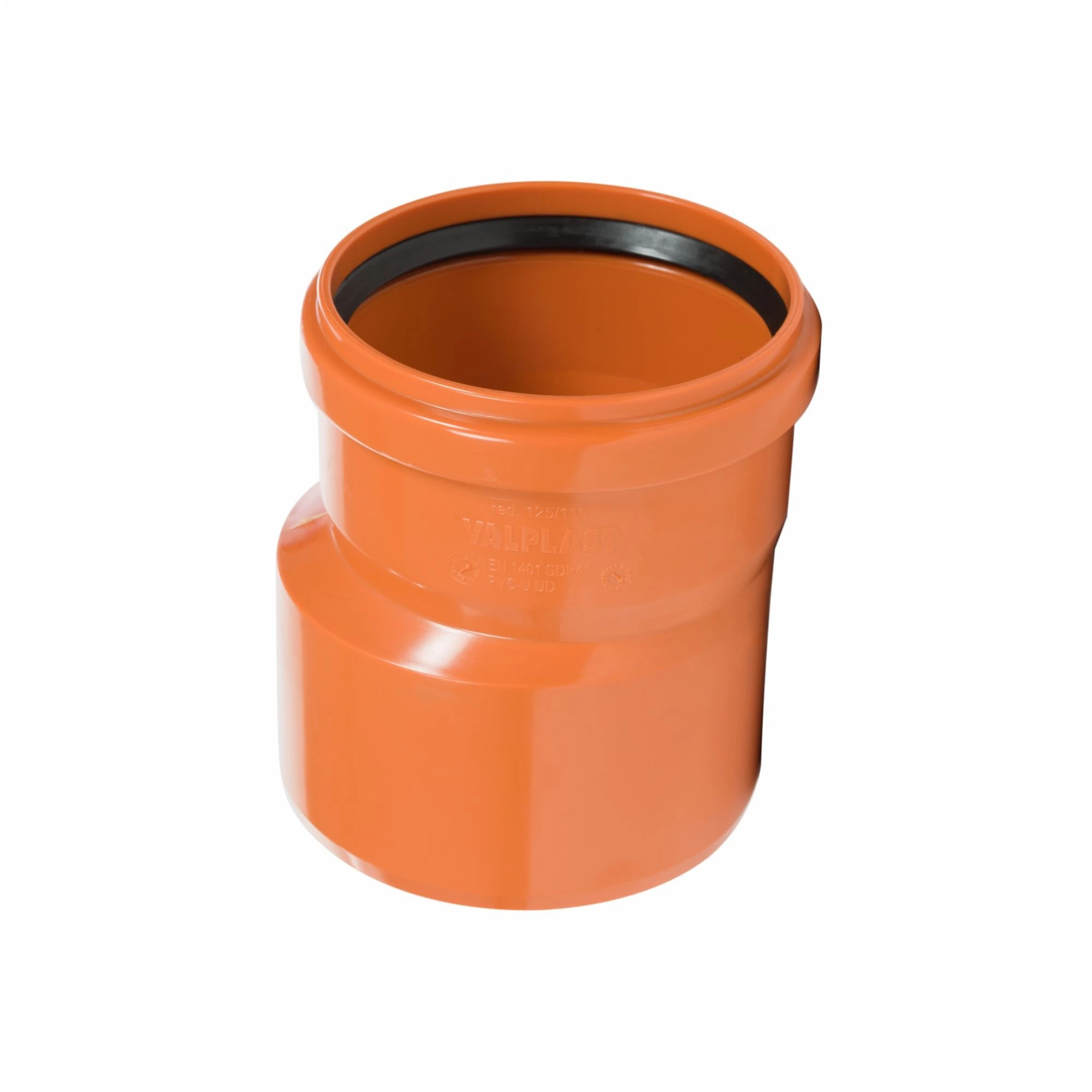 Fitinguri din PVC pentru canalizari exterioare - REDUCTIE PVC ROSU 125 110
