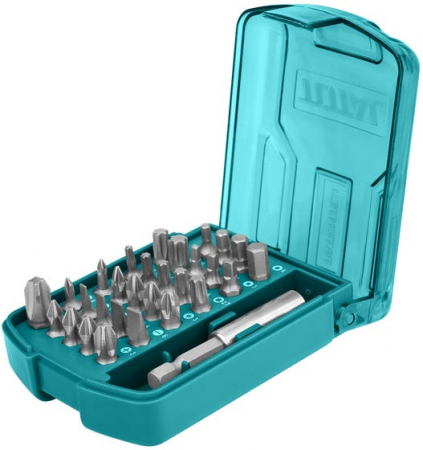 Accesorii taiere si slefuire - TACSD3091 SET 8 BITI CU PRELUNGITOR TOTAL RIVIERA