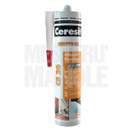 Amenajari Pentru Interior - SILICON UNIVERSAL 280ML TRANSPARENT CERESIT