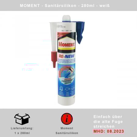 Amenajari Pentru Interior - SILICON UNIVERSAL 280ML ALB MOMENT