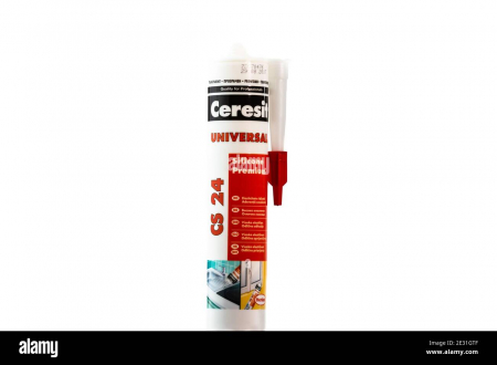 Amenajari Pentru Interior - SILICON UNIVERSAL CS24 TRANSPARENT ALB 280ML CERESIT