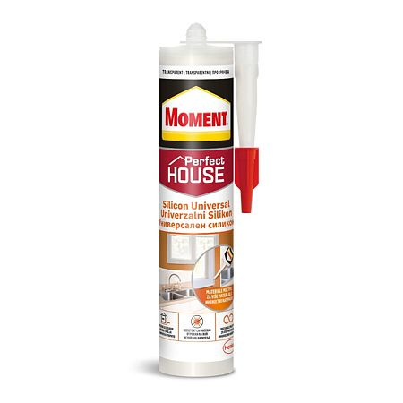 Amenajari Pentru Interior - SILICON UNIVERSAL 280ML TRANSPARENT CASE SI CONSTRUCTII MOMENT