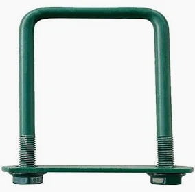 Plasa Bordurata Zincata Vopsita - SISTEM PRINDERE PANOU BORDURAT 40X40 VOPSIT VERDE