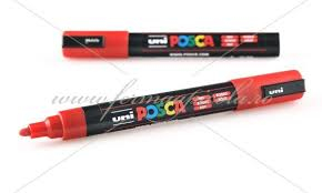 Lipire si taiere - SK-2220103 MARKER PERMANENT ROSU MGC