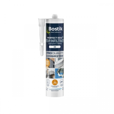 Amenajari Pentru Interior - 5016815 STOP INFILTRATII HYBRID ALB 290ML BOSTIK