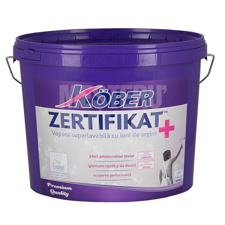 Finisaje Pentru Exterior - SUPER-LAVABILA ZERTIFIKAT PLUS CU IONI DE ARGINT 15L