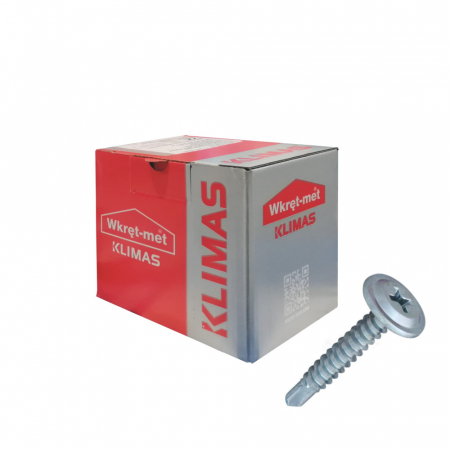 Pentru zidarie - SURUB AUTOFORANT CAP PLAT SAIBA 4.2X13