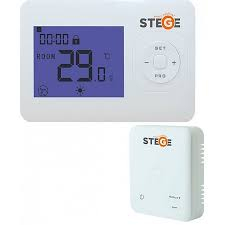 Instalatii Termice - TERMOSTAT STEGE WT200 RF BKS