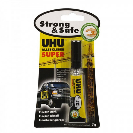 Amenajari Pentru Interior - UHU SUPER STRONG SAFE 7GR
