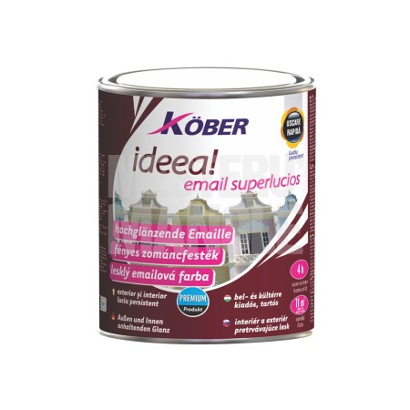 Finisaje Pentru Exterior - EMAIL SUPER LUCIOS 0.75L GRI DESCHIS SPOR