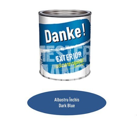 Finisaje Pentru Exterior - VOPSEA EXTERIOR DANKE ALBASTRU INCHIS 4L