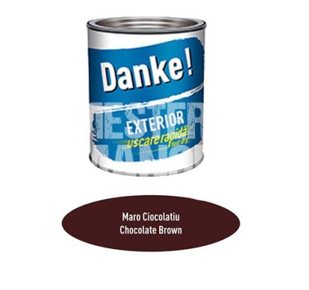 Finisaje Pentru Exterior - VOPSEA EXTERIOR DANKE MARO CIOCOLATIU 4L