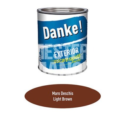 Vopsele Pentru Exterior - VOPSEA EXTERIOR DANKE MARO DESCHIS 4L