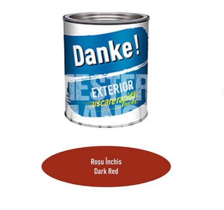 Finisaje Pentru Exterior - VOPSEA EXTERIOR DANKE ROSU INCHIS 4L