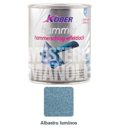 Finisaje Pentru Exterior - VOPSEA HAMMER ALBASTRU LUMINOS 0.75L