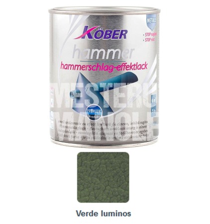 Finisaje Pentru Exterior - VOPSEA HAMMER VERDE LUMINOS 0.75L