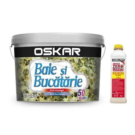 Vopsele - VOPSEA LAVABILA OSKAR BAIE SI BUCATARIE CU ARGINT 2,5L