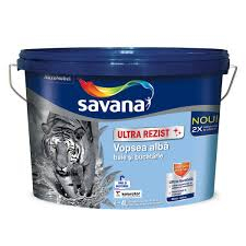 Vopsele - VOPSEA LAVABILA INTERIOR BAIE SI BUCATARIE 4L SAVANA