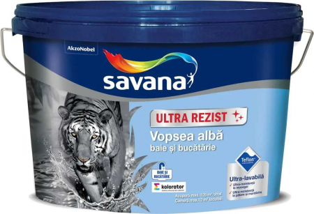 Vopsele - VOPSEA LAVABILA INTERIOR ULTRAREZIST 8.5L SAVANA