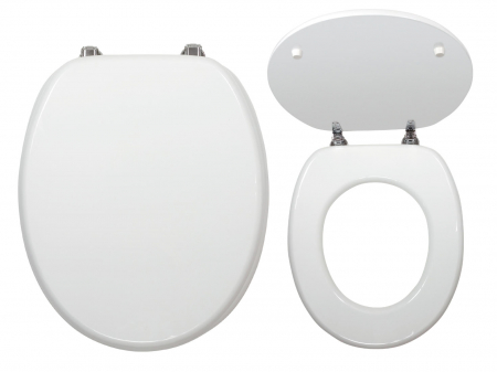 Amenajari Pentru Interior - WC/BILAMDF CAPAC WC MDF ALB FERRO