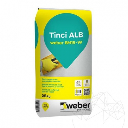 Materiale de Constructii - TINCI MORTAR ALB 25KG ADEPLAST