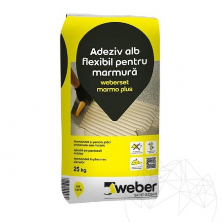 Materiale de Constructii - WEBER MARMO PLUS 25KG