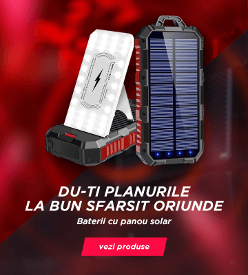 Baterii cu panou solar