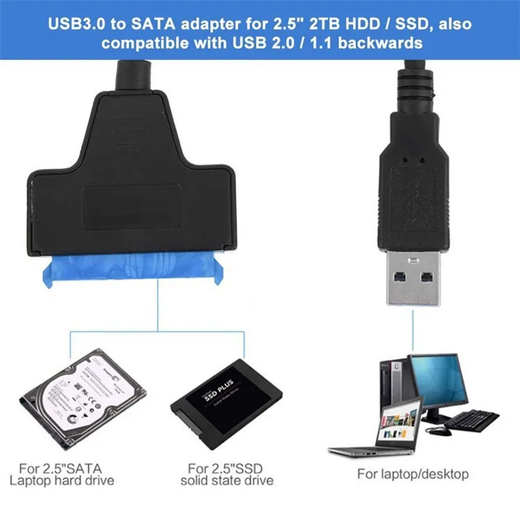 Adaptor-Convertor USB la SATA [2]