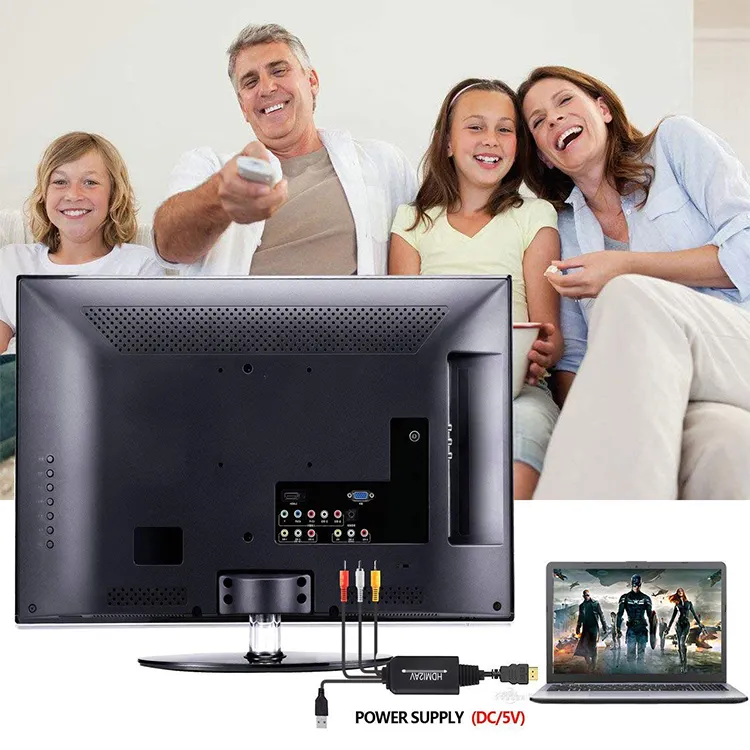 Convertor AV/RCA la HDMI [7]
