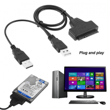 Adaptor-Convertor USB la SATA [2]