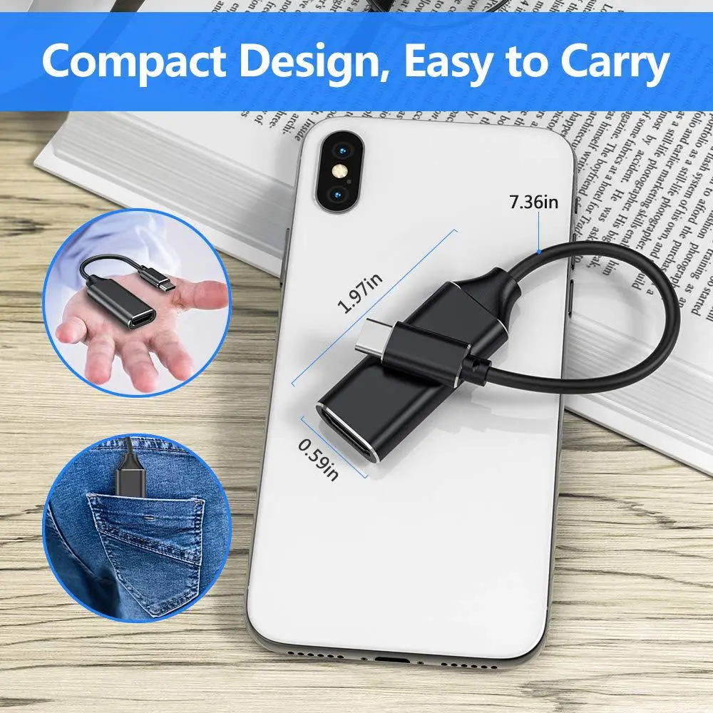 Adaptor-Convertor USB tip C la HDMI [5]