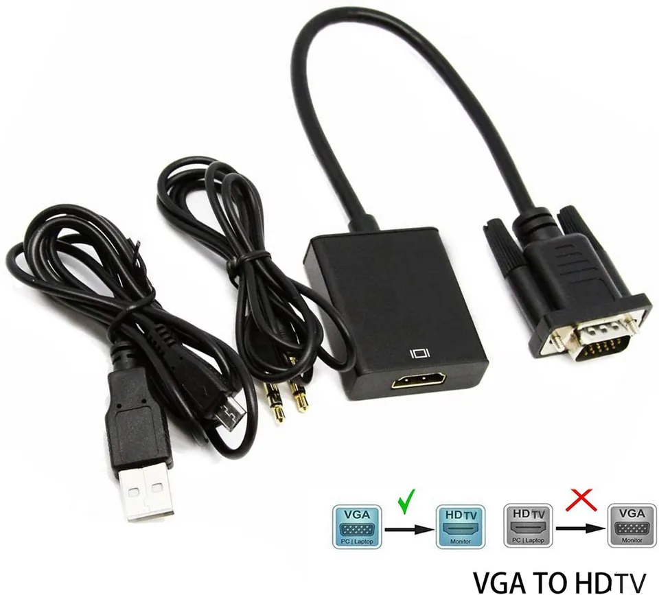 Adaptor-Convertor - Convertor VGA-HDMI