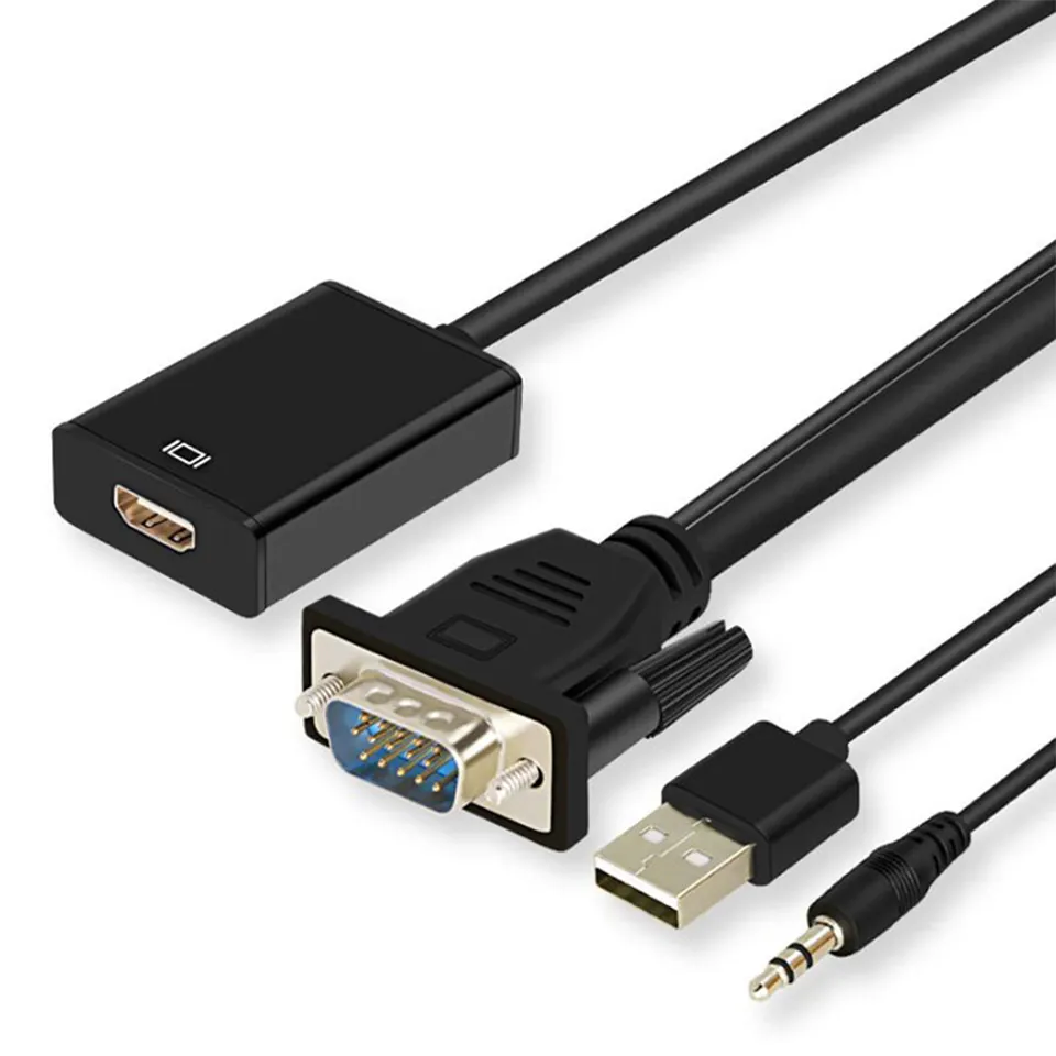 Adaptor-Convertor - Cablu convertor VGA-HDMI