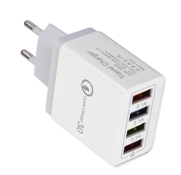 Accesorii - Incarcator 4 porturi USB 15 W Incarcare rapida