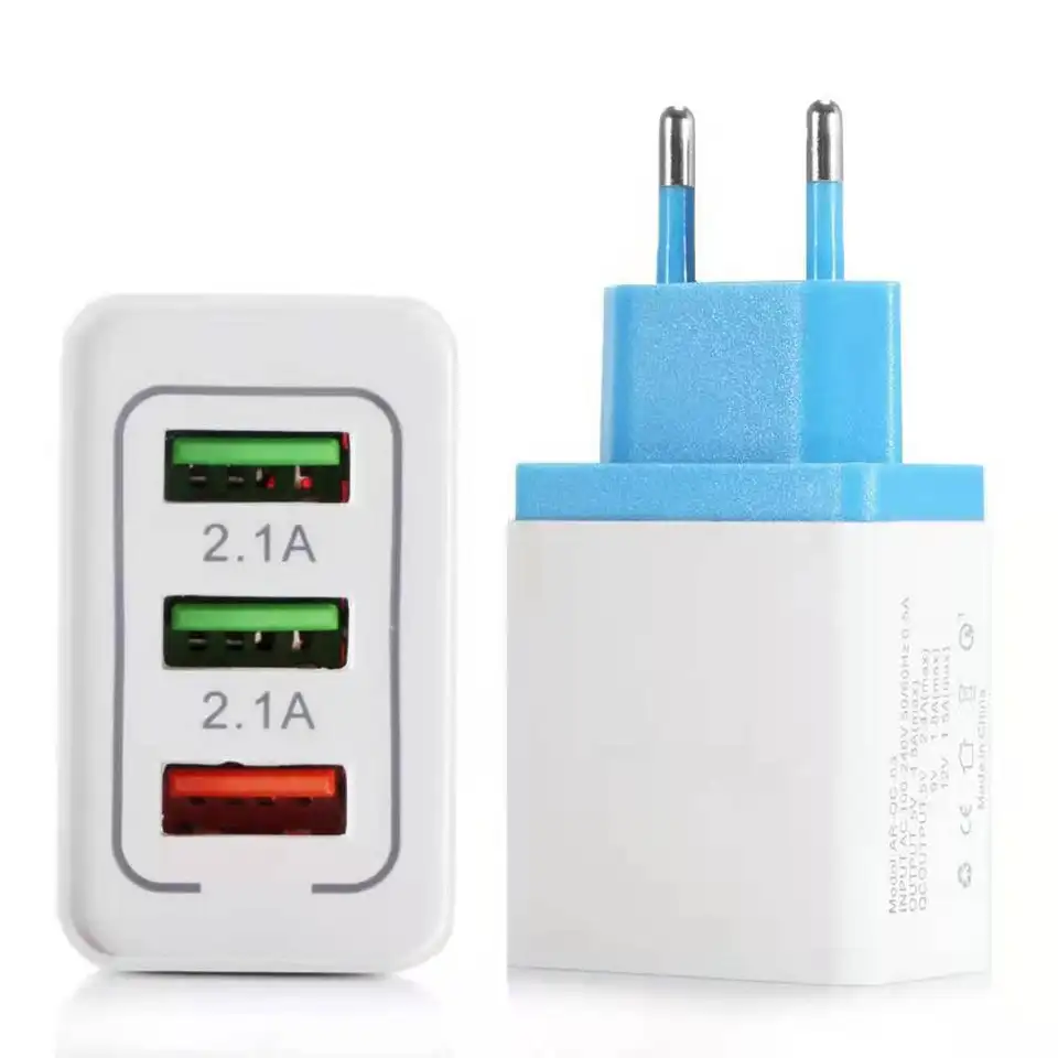 Incarcator 3 porturi USB  Incarcare rapida 18W [4]