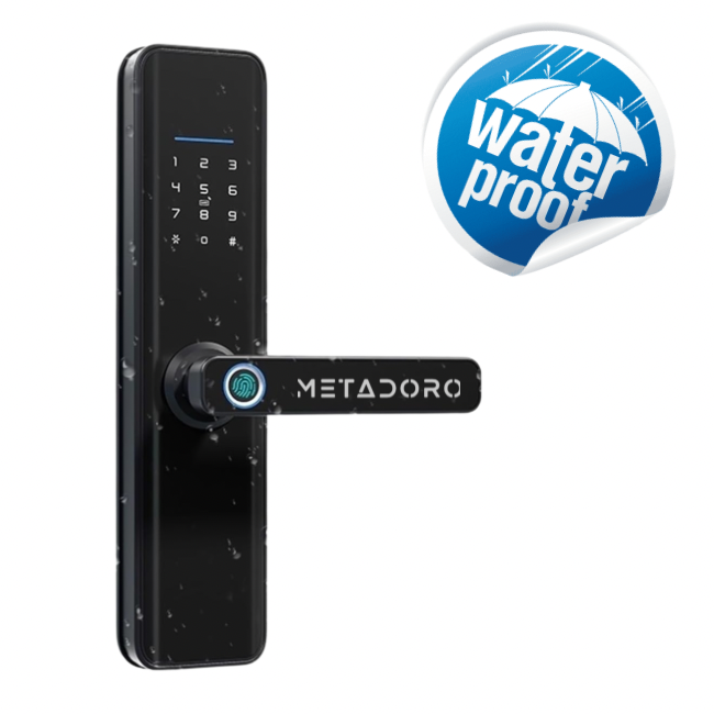 Yala inteligenta Smart WiFi, Aplicatie telefon, Amprenta, Parola, Cheie, Card, Metadoro [8]