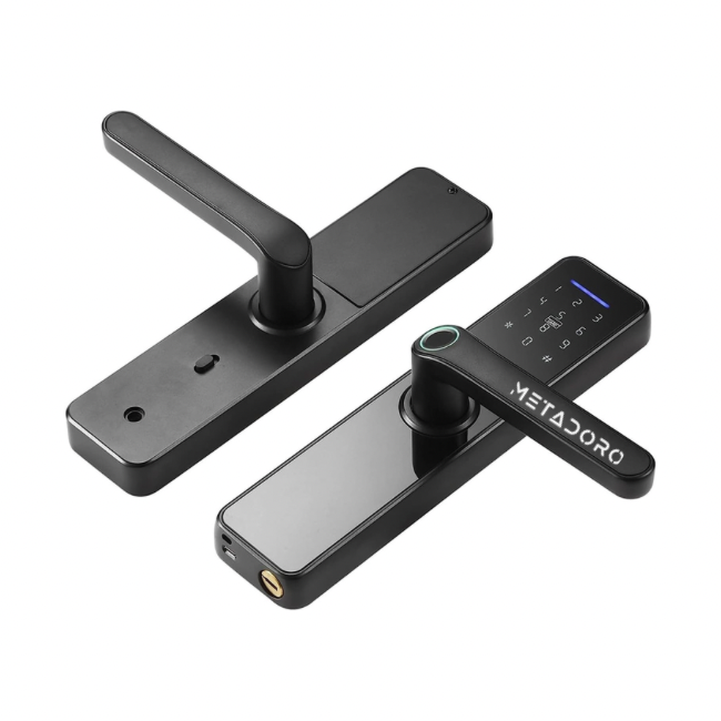 Yala inteligenta Smart WiFi, Aplicatie telefon, Amprenta, Parola, Cheie, Card, Metadoro [3]