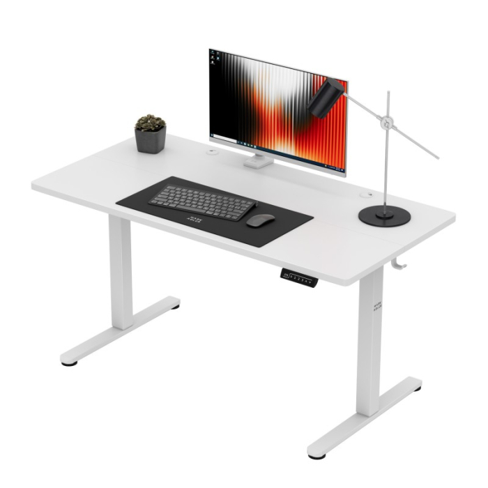 Birou electric reglabil pe înălțime Mark Adler Leader 7.3 alb [8]