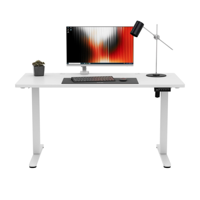 Birou electric reglabil pe înălțime Mark Adler Leader 7.3 alb [20]