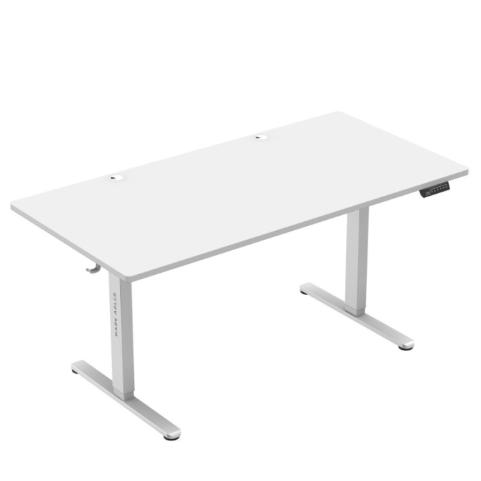 Birou electric reglabil pe înălțime Mark Adler Leader 7.6 alb [12]