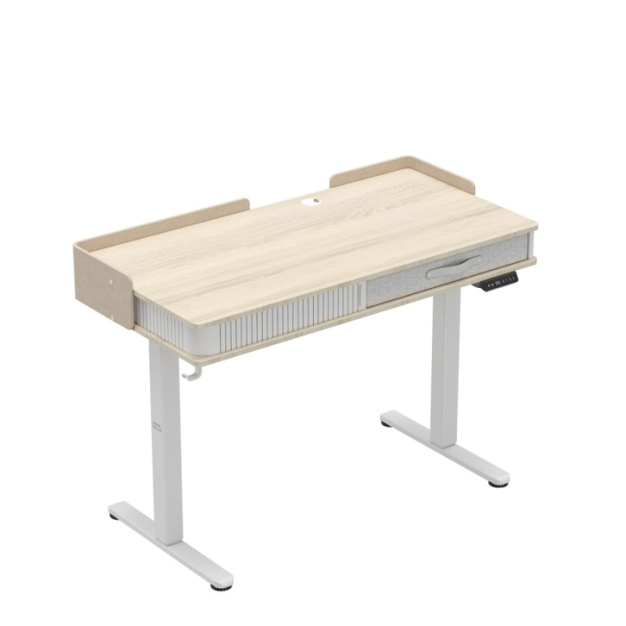Birou electric reglabil pe înălțime Mark Adler Leader 8.0 alb [2]