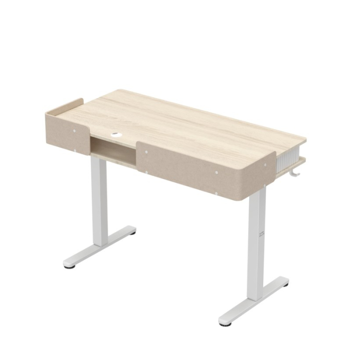 Birou electric reglabil pe înălțime Mark Adler Leader 8.0 alb [6]