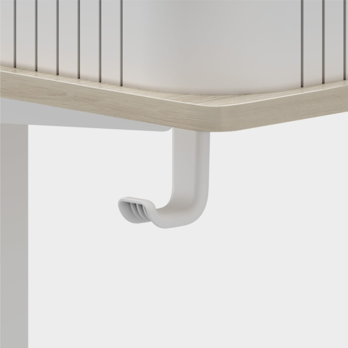 Birou electric reglabil pe înălțime Mark Adler Leader 8.0 alb [16]