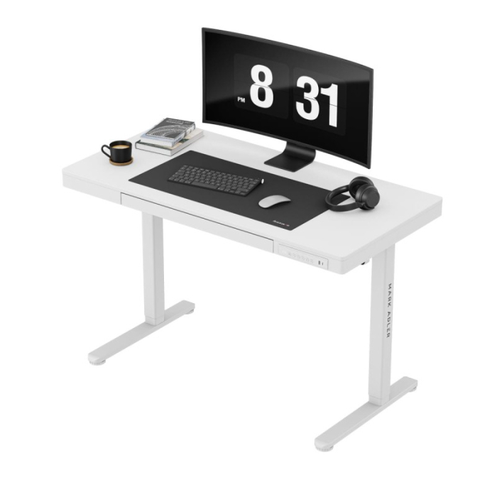 Birou electric reglabil pe înălțime Mark Adler Leader 8.2 alb [9]
