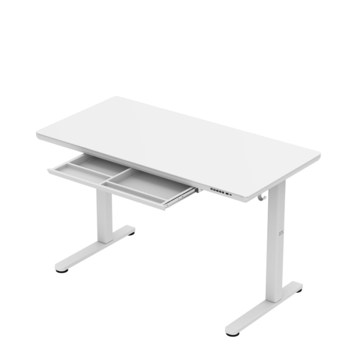 Birou electric reglabil pe înălțime Mark Adler Leader 8.5 alb [10]