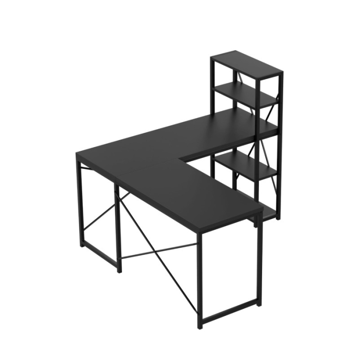 Birou office cu structură metalică Mark Adler Leader 5.9 negru [12]